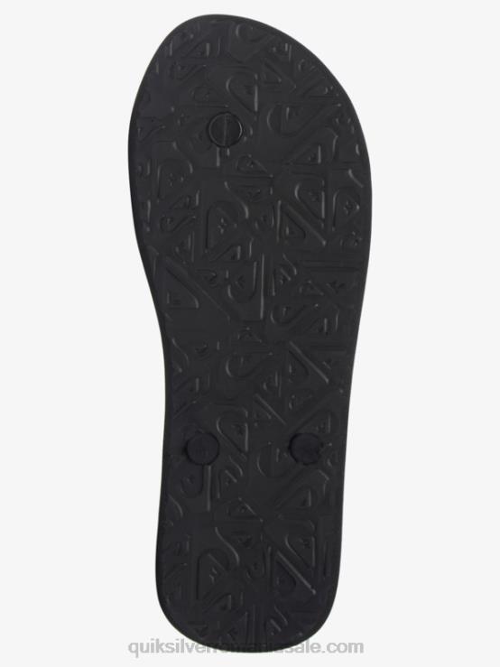 negru/roz/albastru flip-flops molokai art XT6B514 bărbați Quiksilver