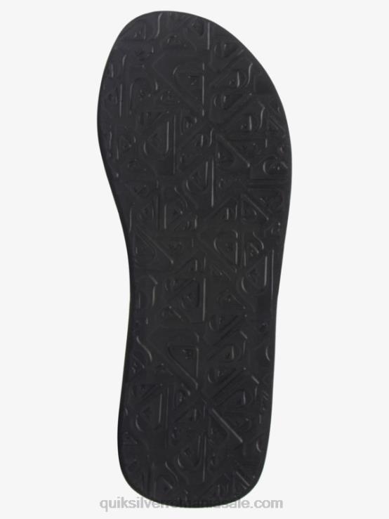 negru/roz/albastru sandale molokai layback XT6B495 bărbați Quiksilver