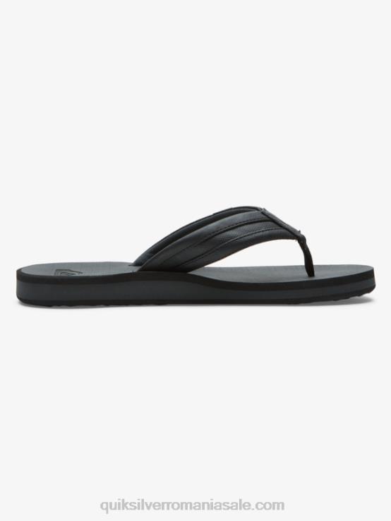 negru sandale carver squish XT6B938 bărbați Quiksilver