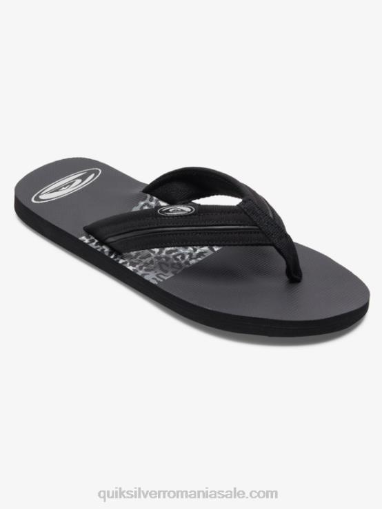 negru sandale molokai layback saturn XT6B1295 bărbați Quiksilver