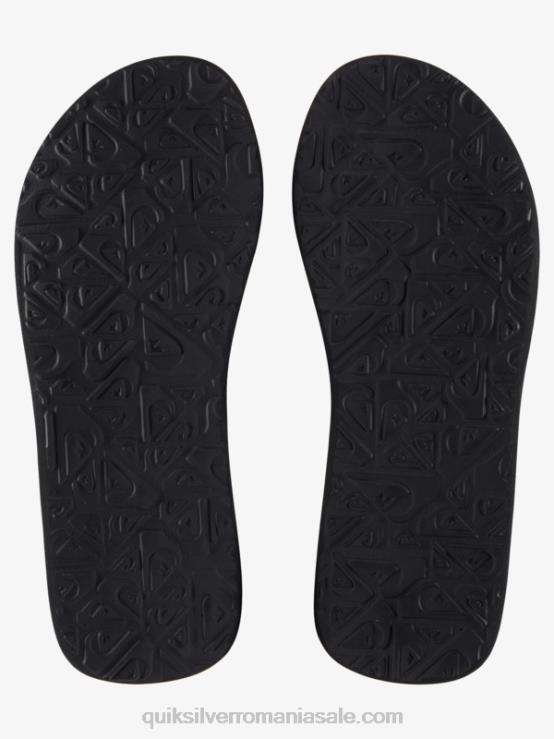 negru sandale molokai layback saturn XT6B1295 bărbați Quiksilver
