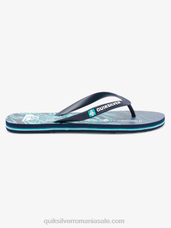 verde 1 flip-flops molokai de origine XT6B1861 bărbați Quiksilver
