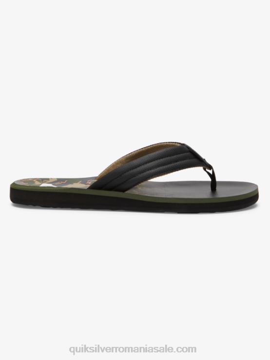 verde 1 sandale cu imprimeu carver XT6B613 bărbați Quiksilver