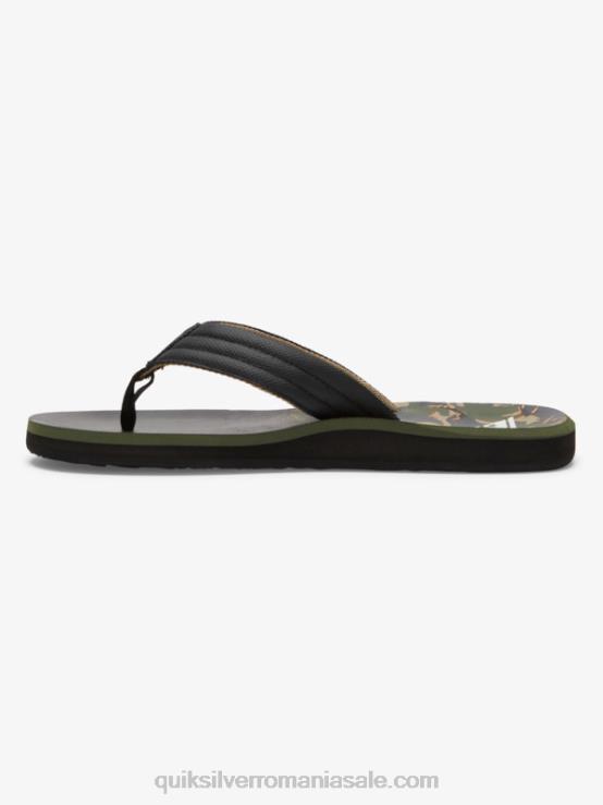verde 1 sandale cu imprimeu carver XT6B613 bărbați Quiksilver