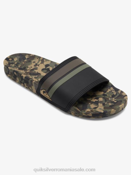 verde 2 sandale rivi slider XT6B761 bărbați Quiksilver