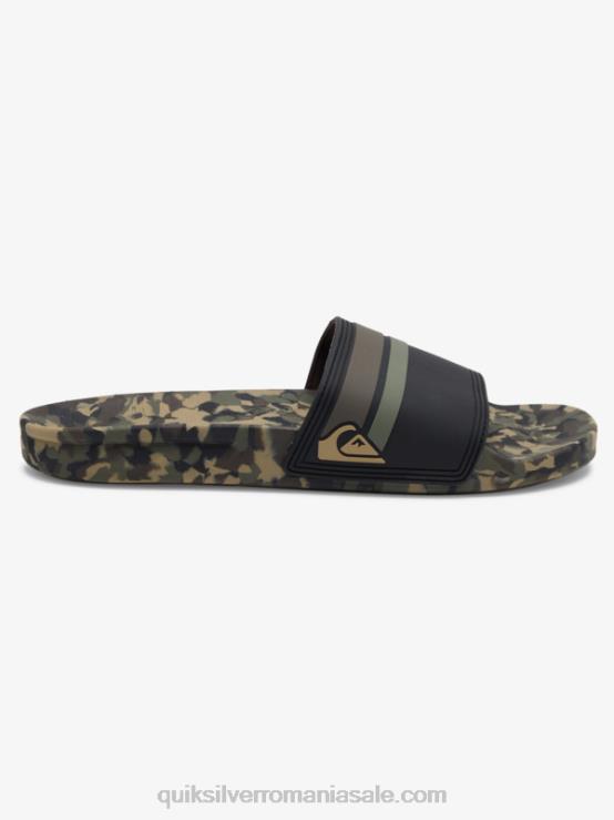 verde 2 sandale rivi slider XT6B761 bărbați Quiksilver