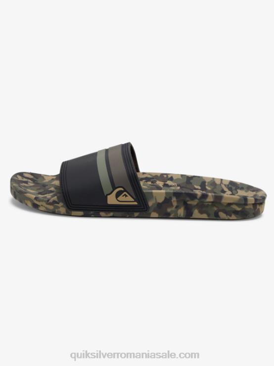 verde 2 sandale rivi slider XT6B761 bărbați Quiksilver