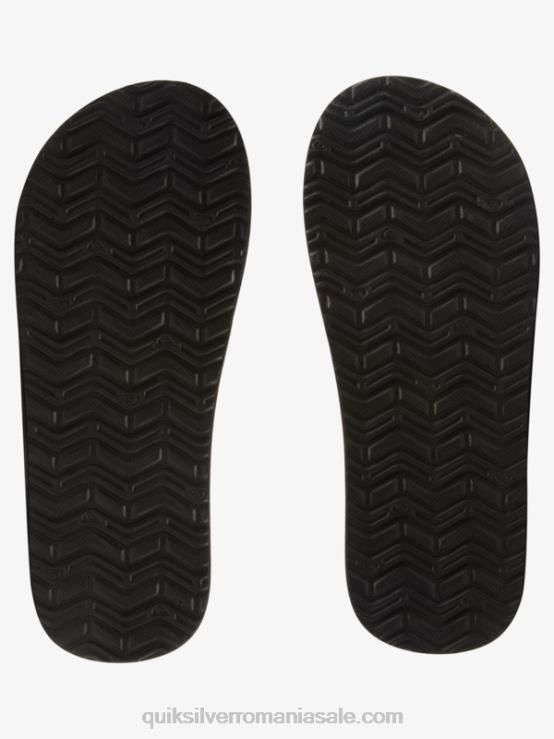 verde/negru/maro sandale de abis de maimuță XT6B1292 bărbați Quiksilver